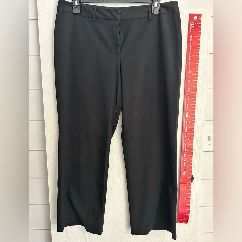 Isaac Mizrahi black slacks size 16